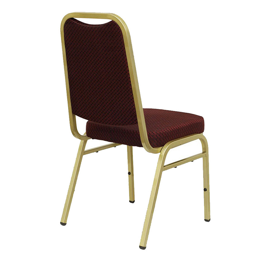 Durable Steel Frame Comfortable Cushion Hotel Chair for Dining Room