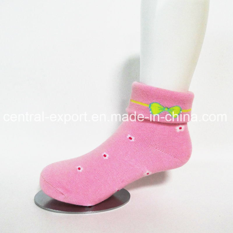 Customized Children Cotton Polyester Elastane Socks