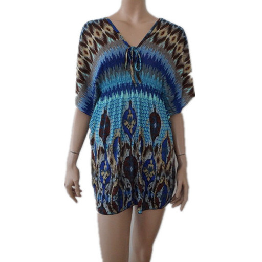 Ladies' Printed DTY Beach Dress
