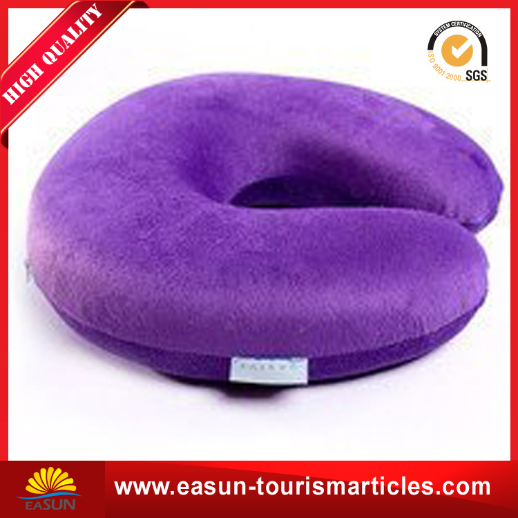 Custom Factory Printed Memory Foam Fold Neck Pillow