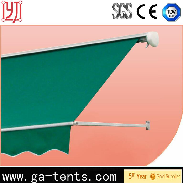 Motorized Retractable Pergola Awning, Aluminum Awning, High Streng Retractabel Arm Awning /Windows Awning