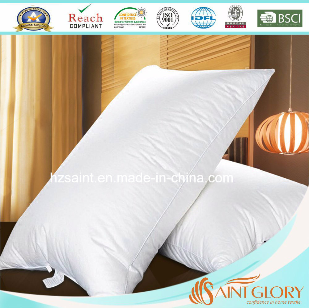 USA Standard Size Luxury White Three Chamber Pillow