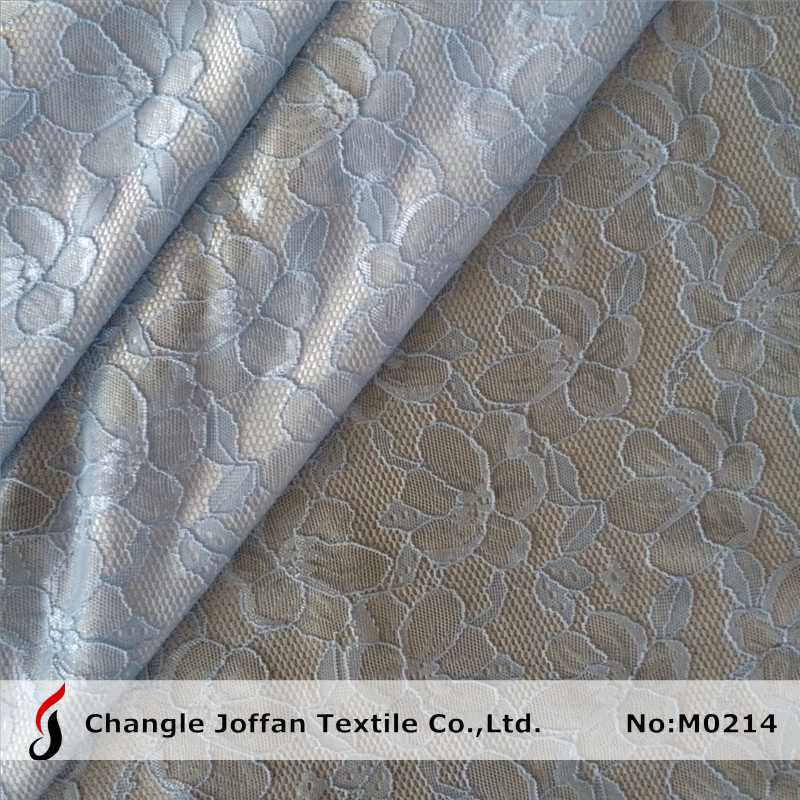 Allover Elastic Lace Fabric for Nightwear (M0214)