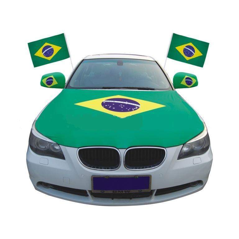 High Quanlity Engine Cover Custom Design Cheap Car Hood Flag