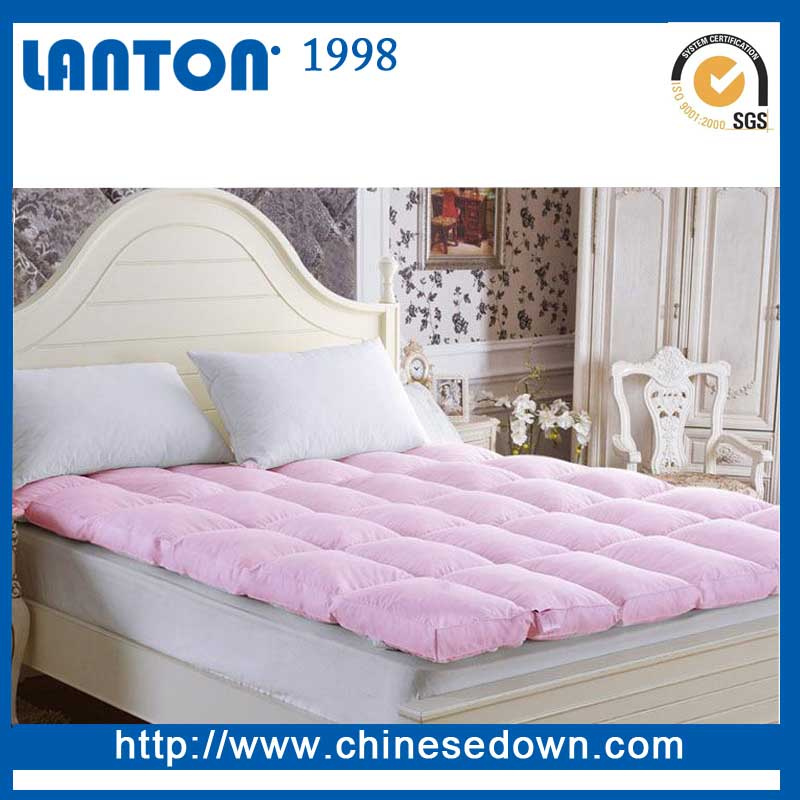 Goose Feather Bed Mattress Topper, Memory Foam Bed Topper