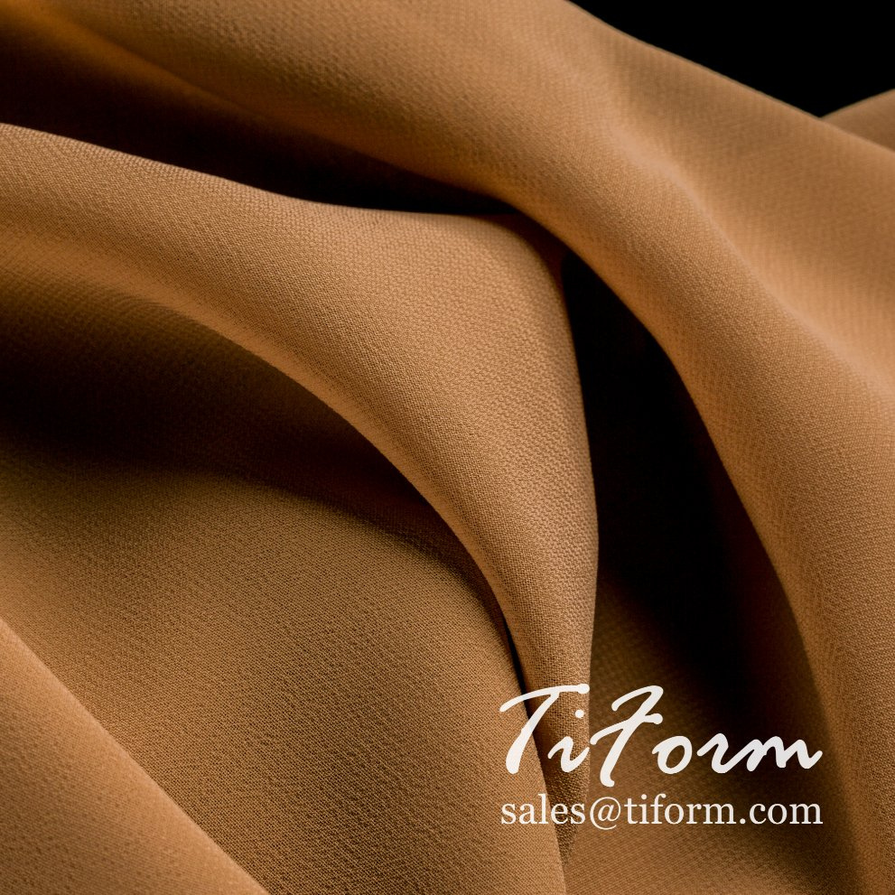 100% Polyester Chiffon Fabric for Ladies' Blouse