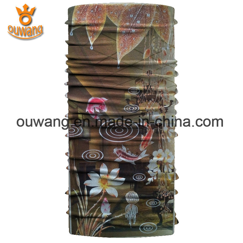 Wholesale Digital Printing Polyester Bandana Riding Headscarf