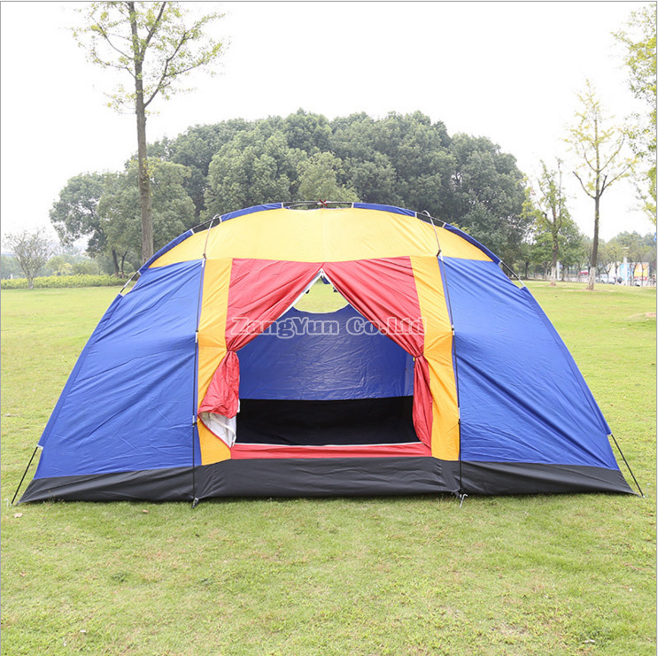 Original Single Factory Tent, Automatic Double Zipper Camping Tents