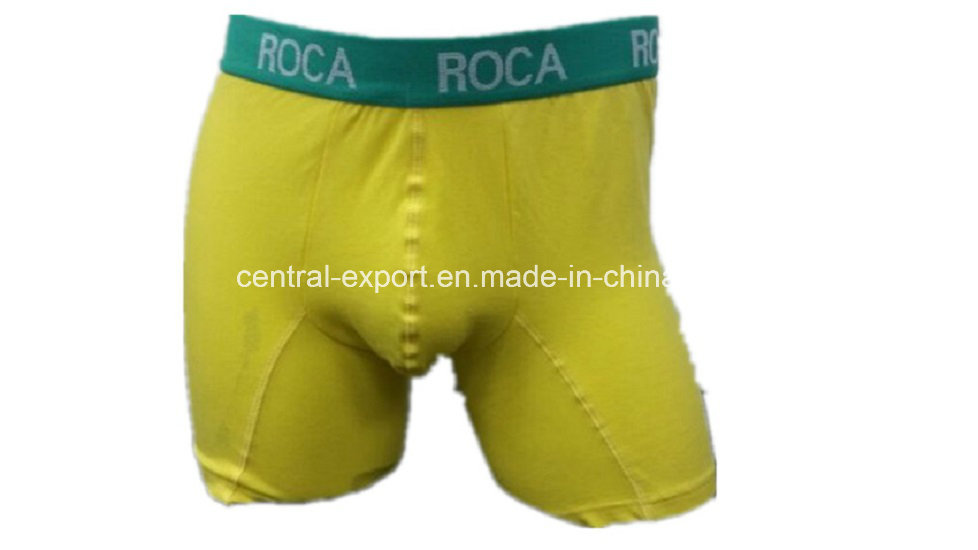 New Style Solid Color Men's Boxer Short Underwear
