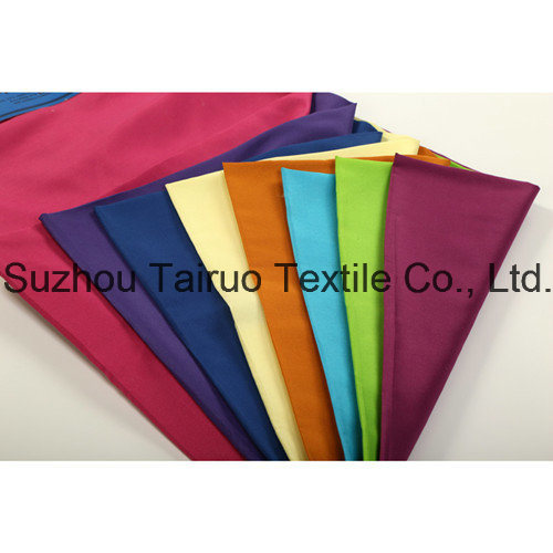 Polyester Microfiber Peach Skin with Brushed for Jacket Fabric