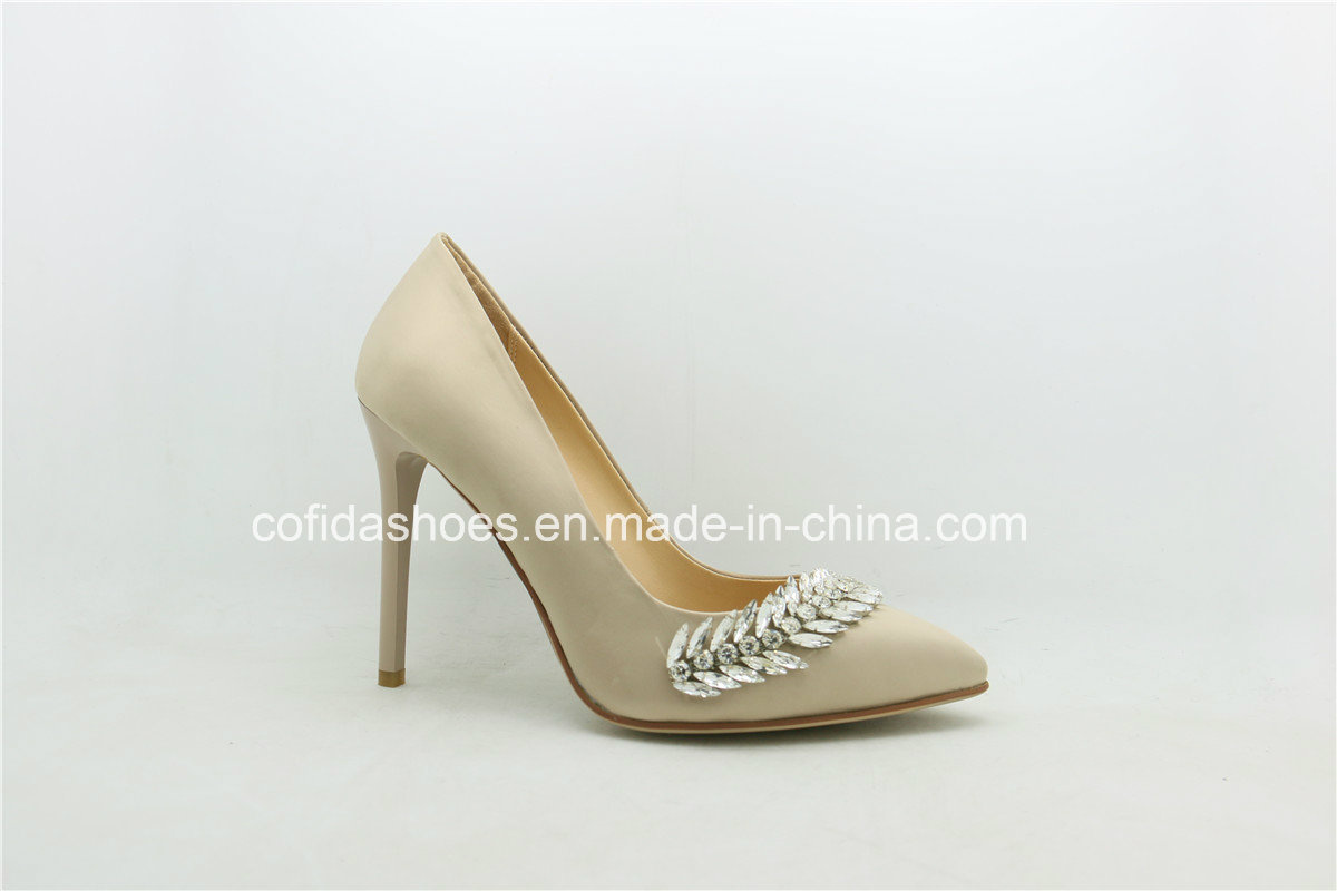 Crystal Platform High Heels Women Shoe for Wedding Lady