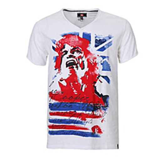 Custom Cotton Men Printed T-Shirt (M178)