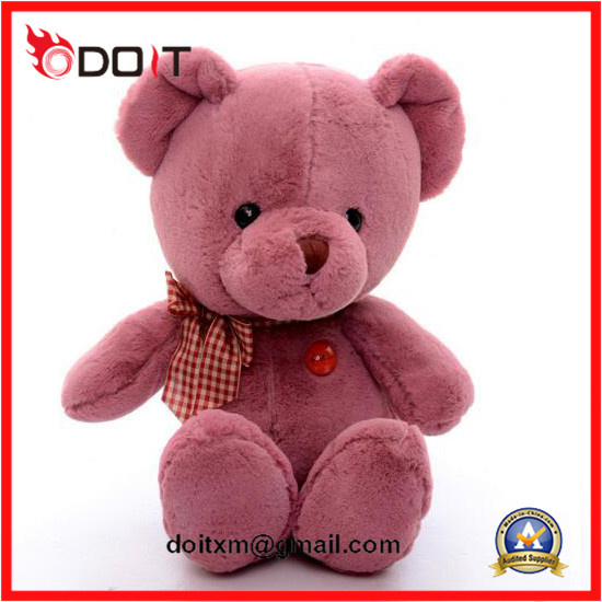 2018 New En71 Standard Pink Plush Teddy Bear 3-8 Years