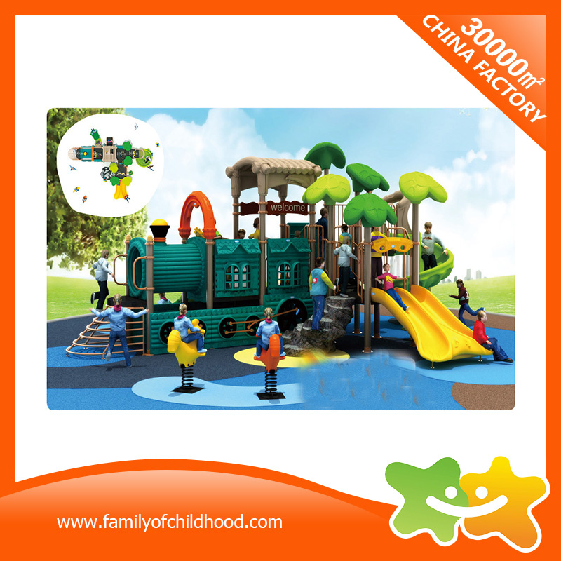 Kindergarten Outdoor Playground Slide with Sliding Boards