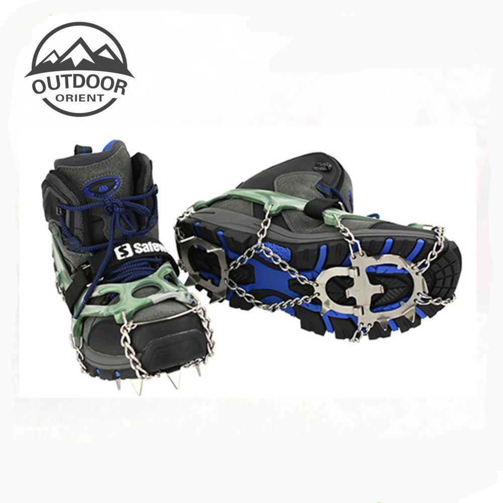 Custom Manufacturing Winter Anti Slip Outdoor Mountain Safety Ice Crampons for Shoes