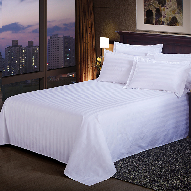 China Supplier Wholesale Market Bed Sheets for Hotel