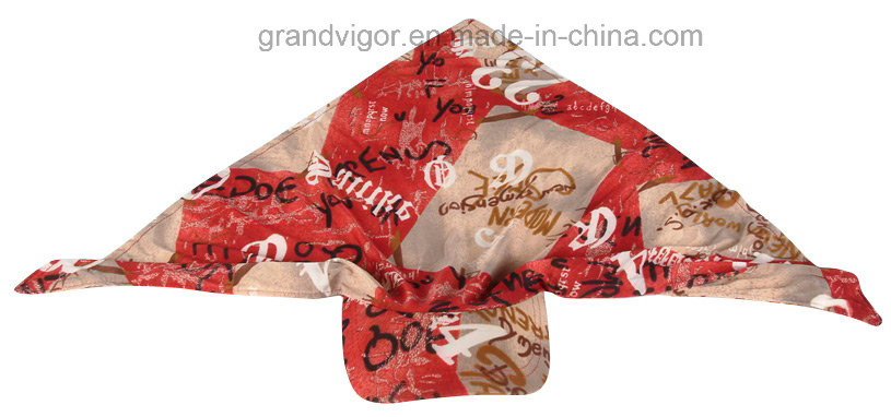 Polyester Printed Bandana with Visor