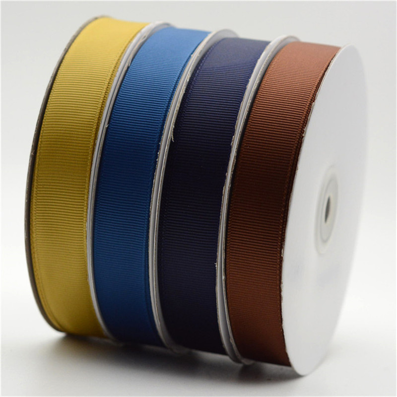 Wholsale Colorful Celebrate Festivals Polyerster Grosgrain Ribbon