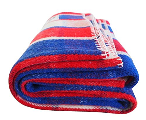 Blanket Pure New Wool Throw Blanket