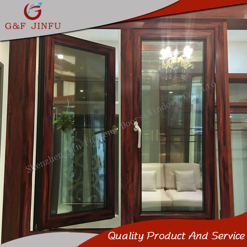 Double Glazing Aluminium Awning Window (JFS-65002)