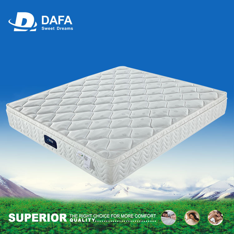 High Quality Single Spring Memory Foam Bed Mattress for Sleeping