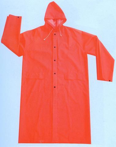 PVC/Polyester Long Rain Coat R9029