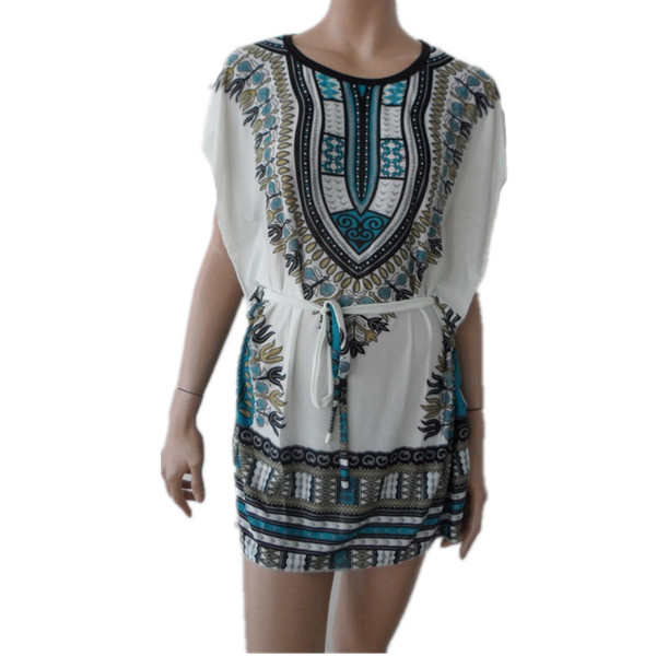 Ladies' Printed DTY Beach Dress