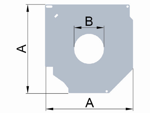 Security Plate 45 Degree for Insect Screen/Fly Screen, System 