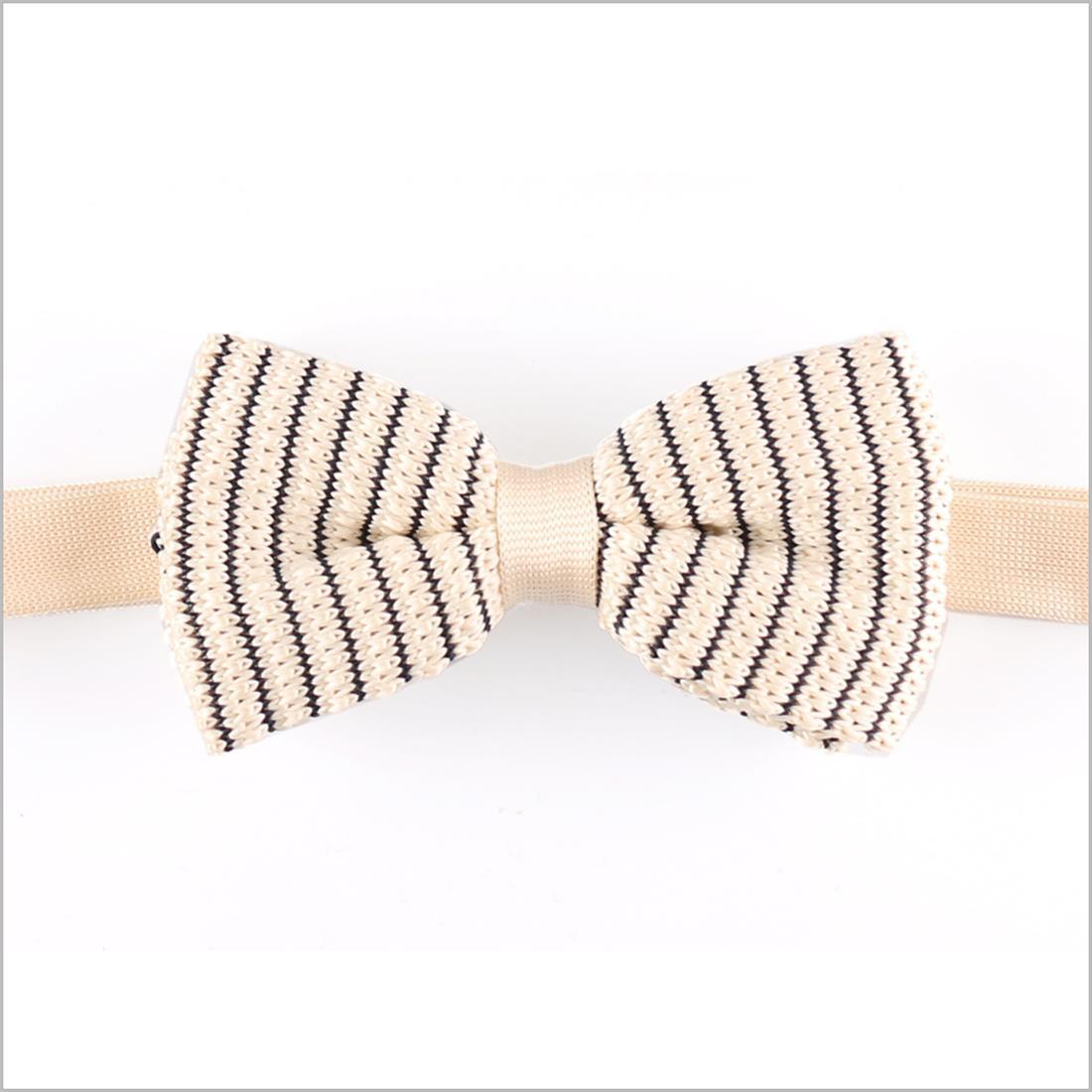 Men's Fashionable 100% Polyester Knitted Bow Tie (YWZJ 88)