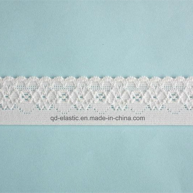 25mm Eco-Friendly Customized Color Lycra Nylon Purfle Elastic
