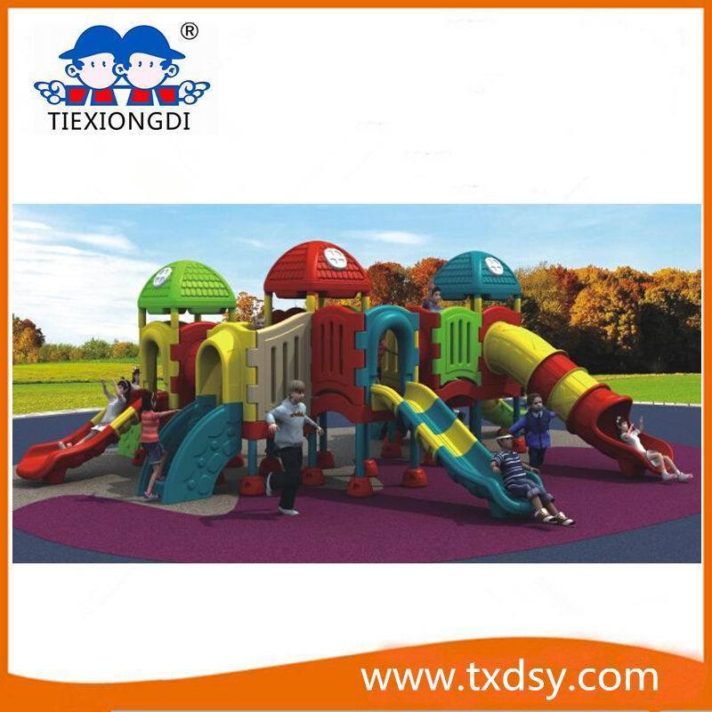 Plastic Playground, LLDPE Material and Outdoor Playground Type Children Playground