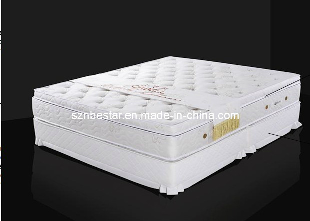 Bed Mattress, Spring Mattress with Foam (K15)