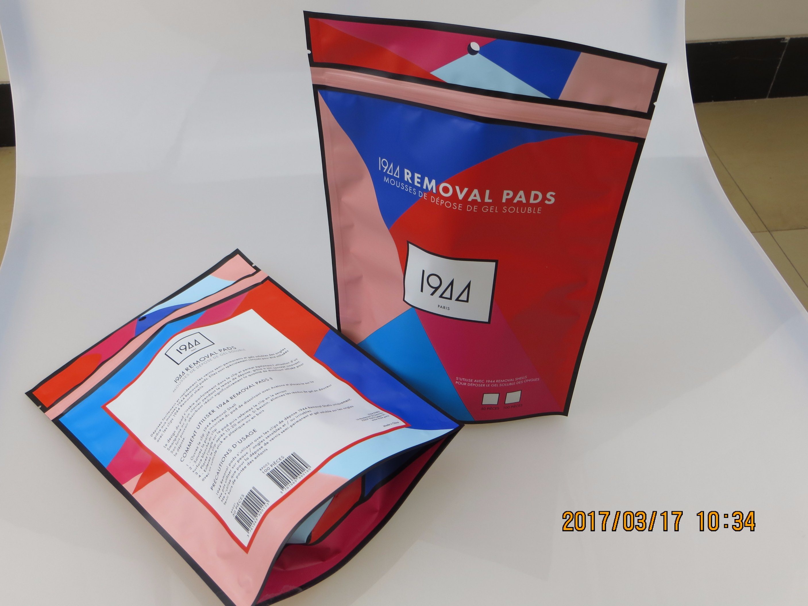 Zipper Bag for Packaging of Pet Food with Gravure Printing