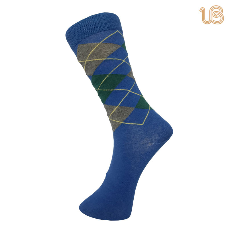 Men's Long Argyle Patterns Sock