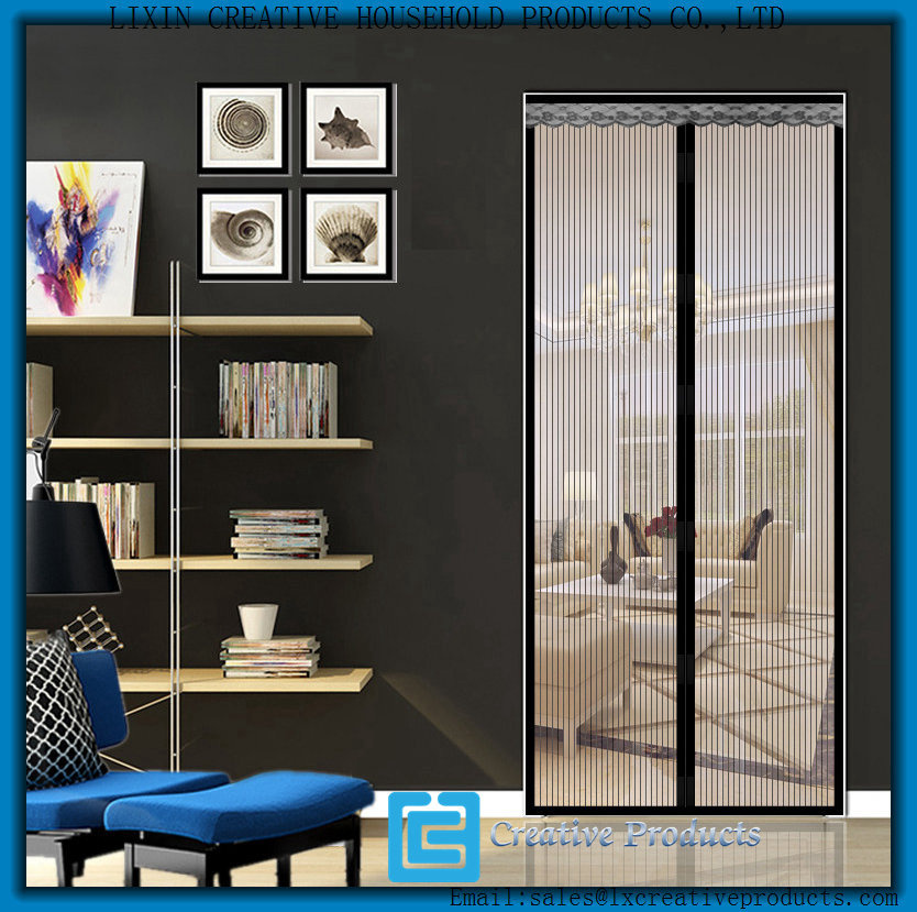 2017 Summer Win Magnetic Patio Screen Door/Mosquito Mesh Screen