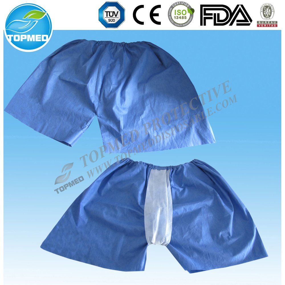 Disposable Non Woven SBPP Boxer Non-Transparent