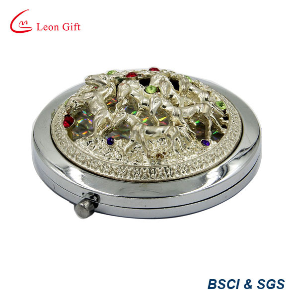 3D Cut out Design Round Beauty Vanity Makeup Mirror