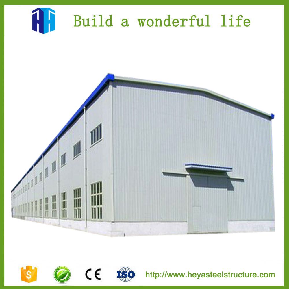 Prefab Steel Structure Temporary Car Workshop Tent Workbench Design
