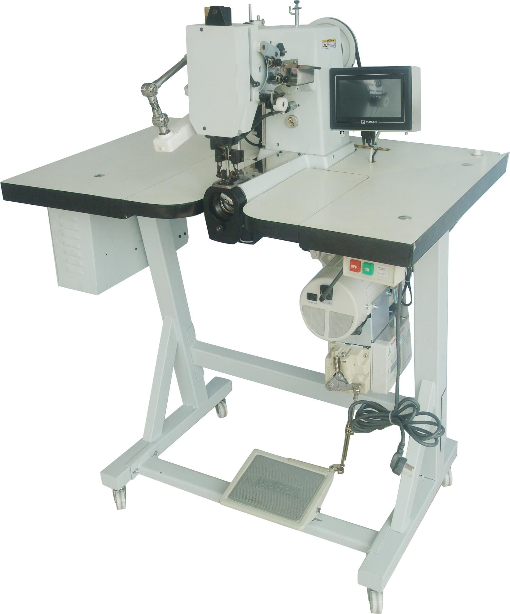 Single/Double Needl Bold Thread Pattern Sewing Machine