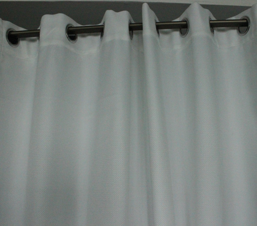 New Design Polyester Spun Grommet Curtains
