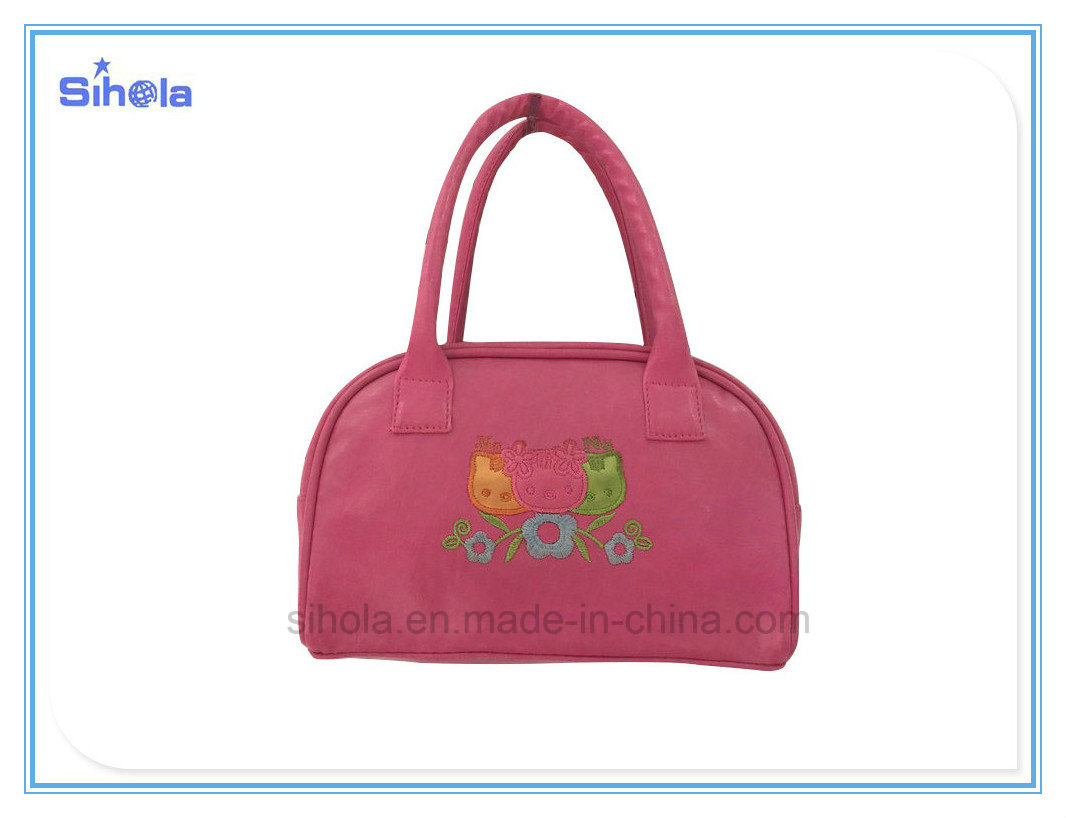 Embroidery Kitty Flower Design Small Handbag