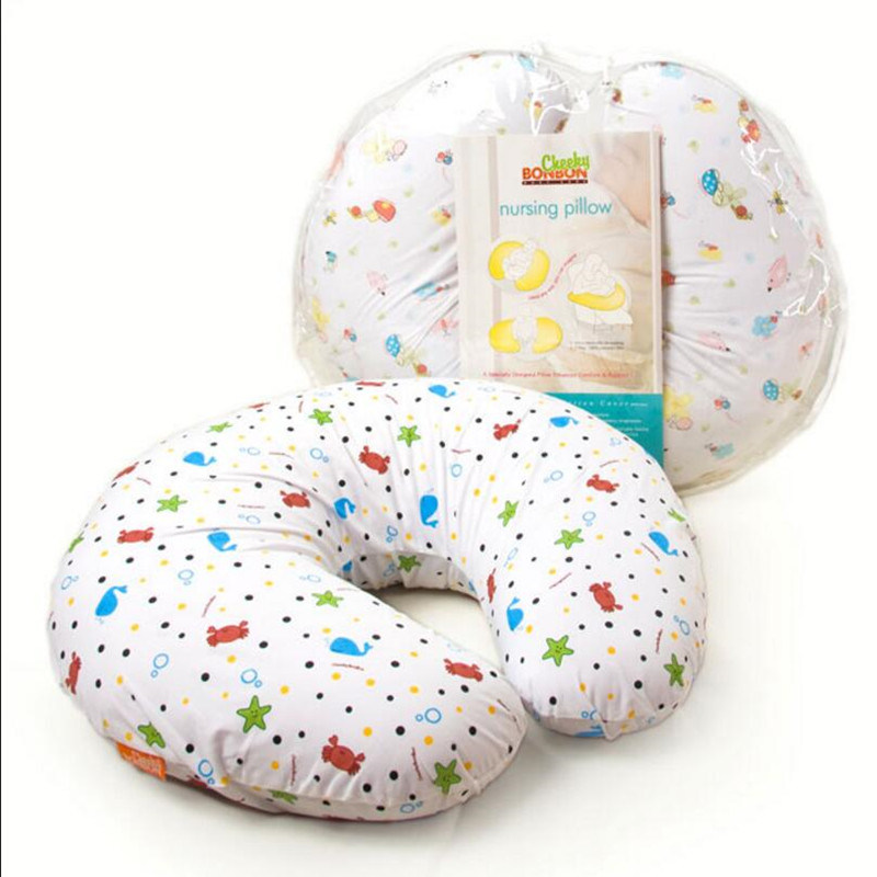 Newborn U-Shape Solid Polyester Waist Baby Pillow