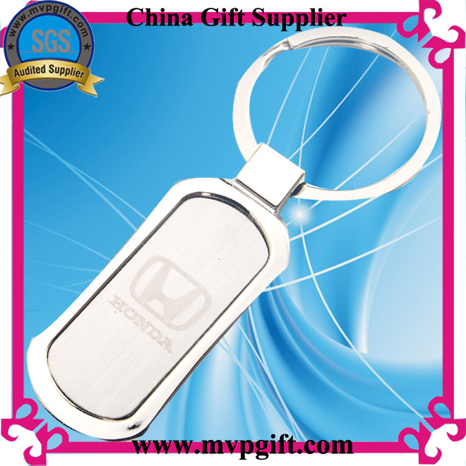 Metal Key Ring with Blank Keyring (m-MK66)