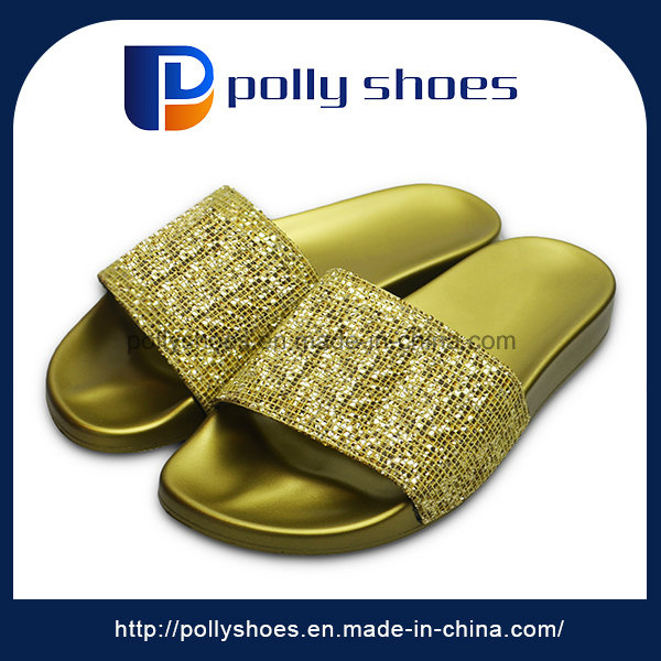 New Arrival Men Gold Slipper Import Slippers China