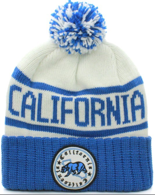 Custom Patch Embroidery Jacquard Knitted Hat