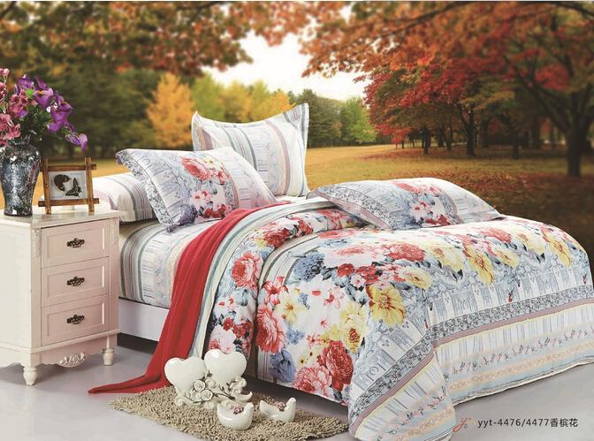 Chinese Supplier King Size/Queen Size 3D Printed Bedding Set