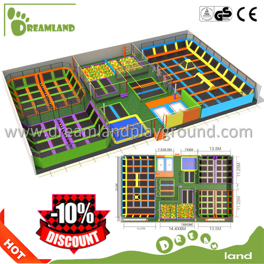 Wholesale Professional Outdoor Gymnastic Trampoline for Children and Adults