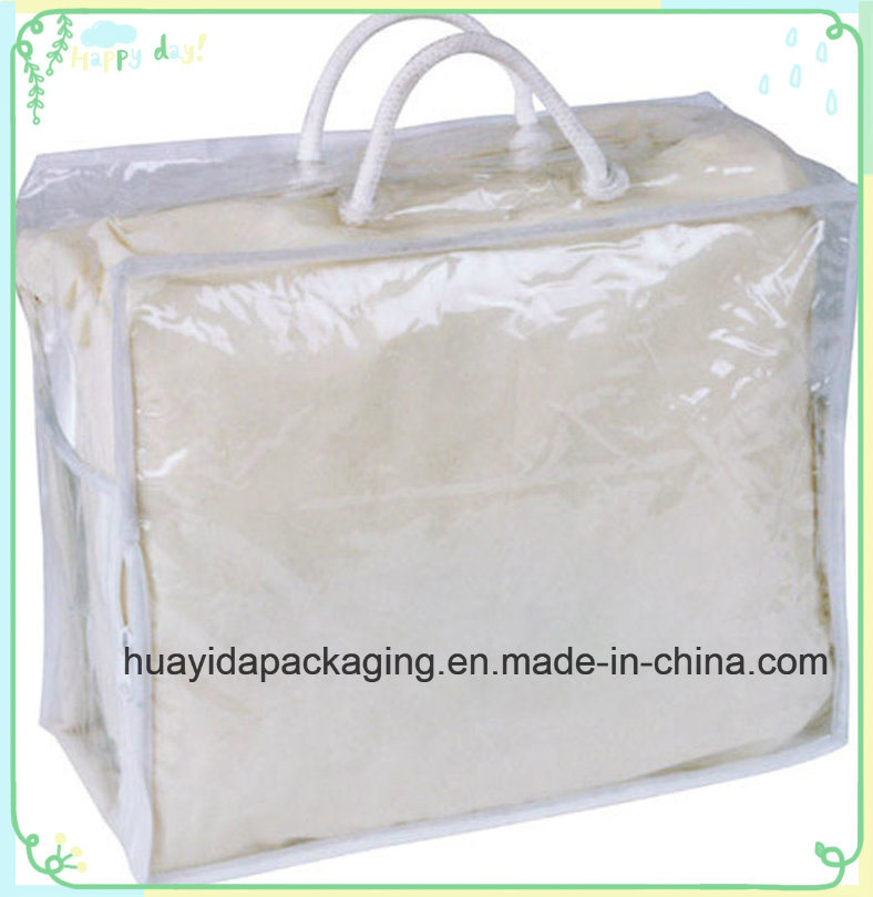 Custom Packaging Waterproof Quilt Duvet Clear PVC Bag