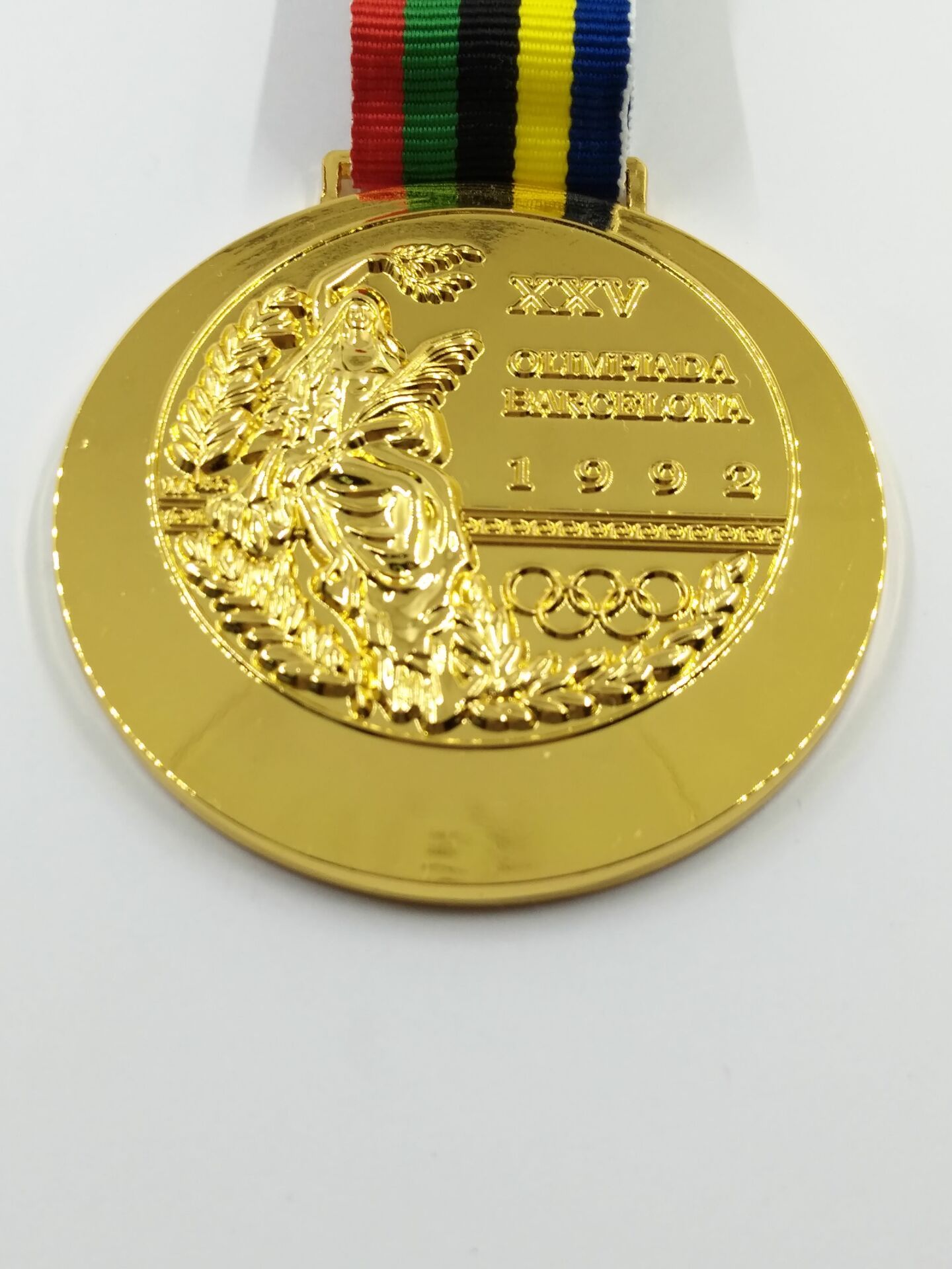 Collection Olympic Medals with Ribbon