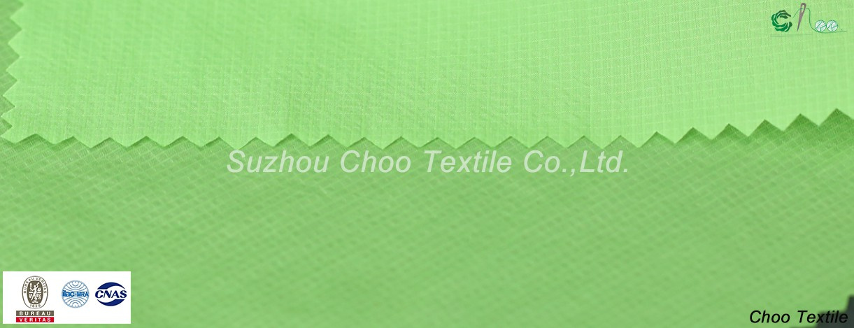 100% Nylon Rip-Stop with Waterproof for Skin Fabric